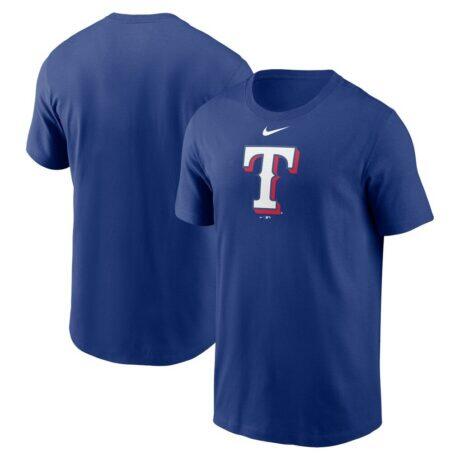 Texas Rangers Nike Fuse Large Logo T-Shirt - - Front View
