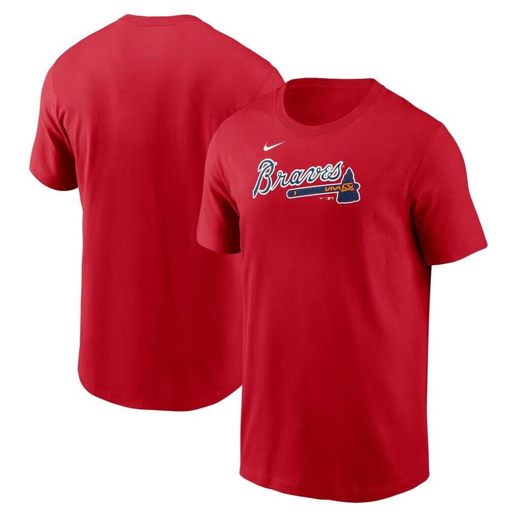 Atlanta Braves Nike Fuse Wordmark T-Shirt