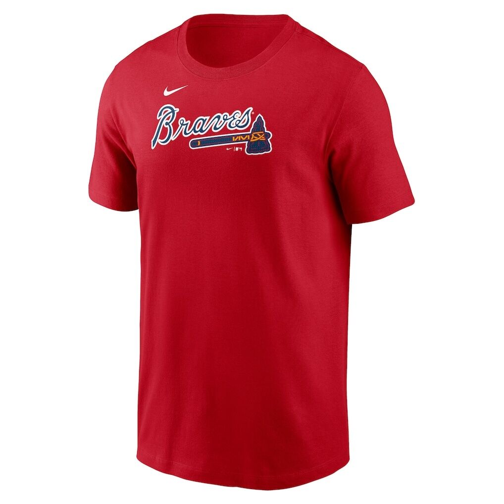 Atlanta Braves Nike Fuse Wordmark T-Shirt