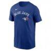 Toronto Blue Jays Nike Fuse Wordmark T-Shirt - - Side View