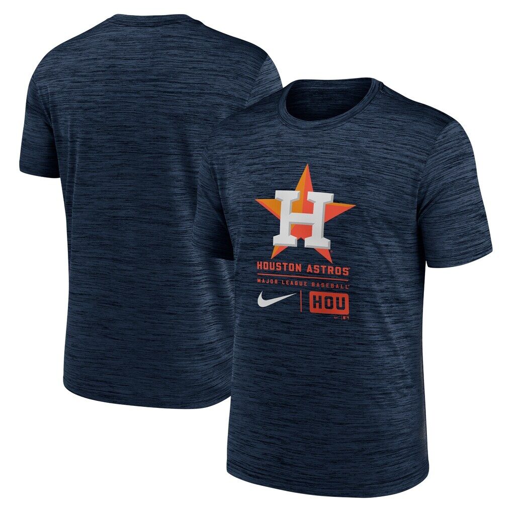 Houston Astros Nike Large Logo Velocity T-Shirt