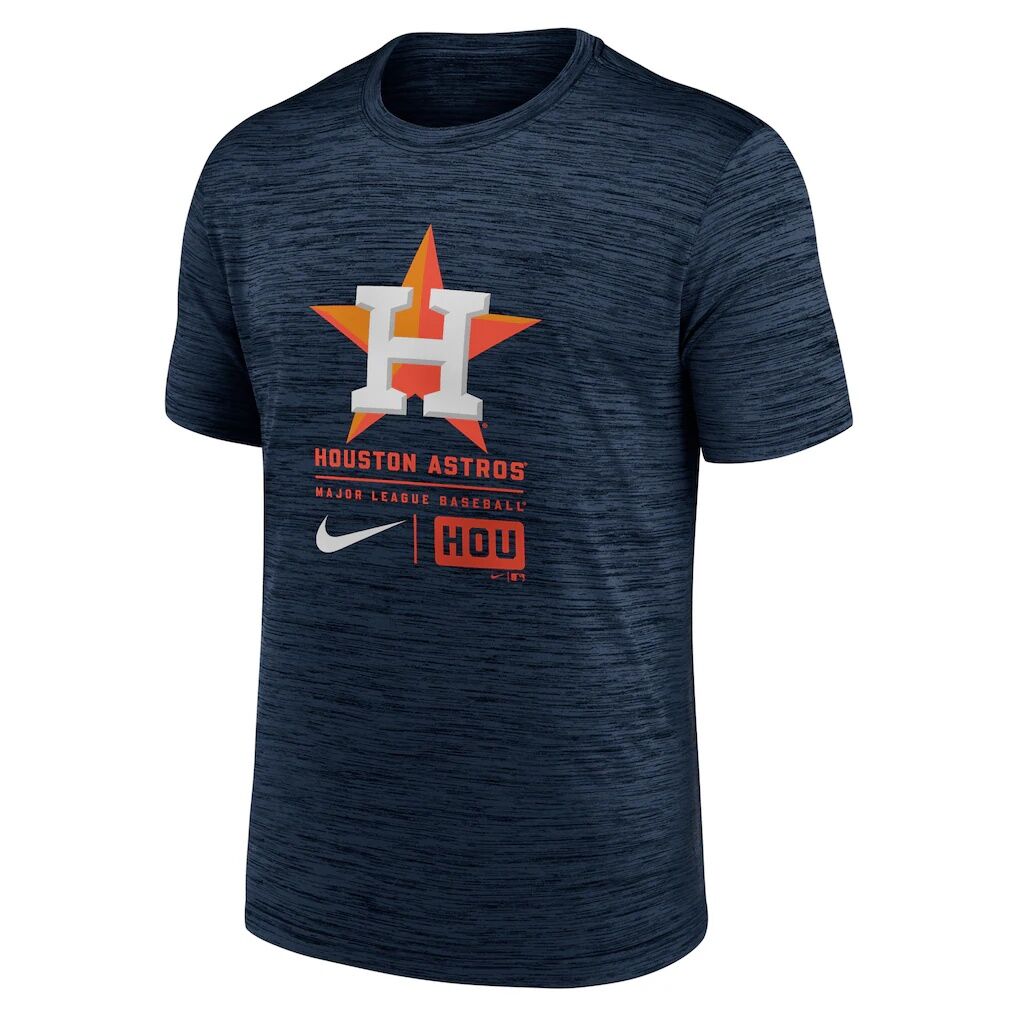 Houston Astros Nike Large Logo Velocity T-Shirt
