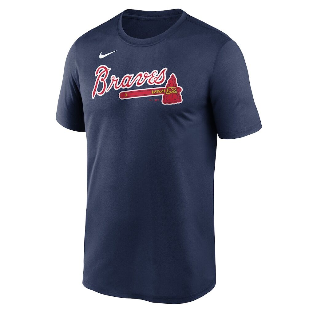 Atlanta Braves Nike Legend Fuse Wordmark T-Shirt