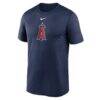 Los Angeles Angels Nike Legend Fuse Large Logo Dri-FIT T-Shirt - Navy - Side View