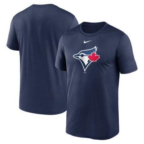 Toronto Blue Jays Nike Legend Fuse Large Logo Dri-FIT T-Shirt - Navy - Front View