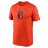 Detroit Tigers Nike Legend Fuse Large Logo Dri-FIT T-Shirt - Orange - Side View