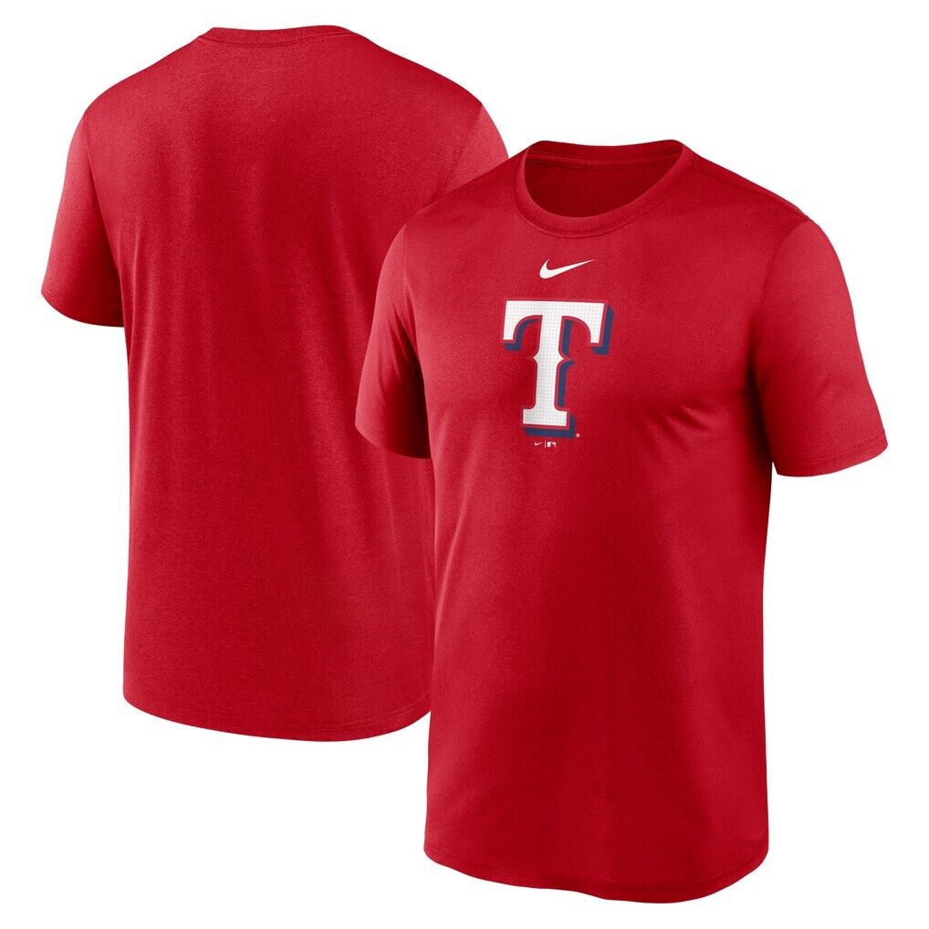 Texas Rangers Nike Legend Fuse Large Logo Dri-FIT T-Shirt