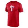 Texas Rangers Nike Legend Fuse Large Logo Dri-FIT T-Shirt - Red - Side View