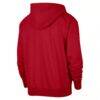 Chicago Bulls Nike Authentic Performance Pullover Hoodie - Red - Detail View