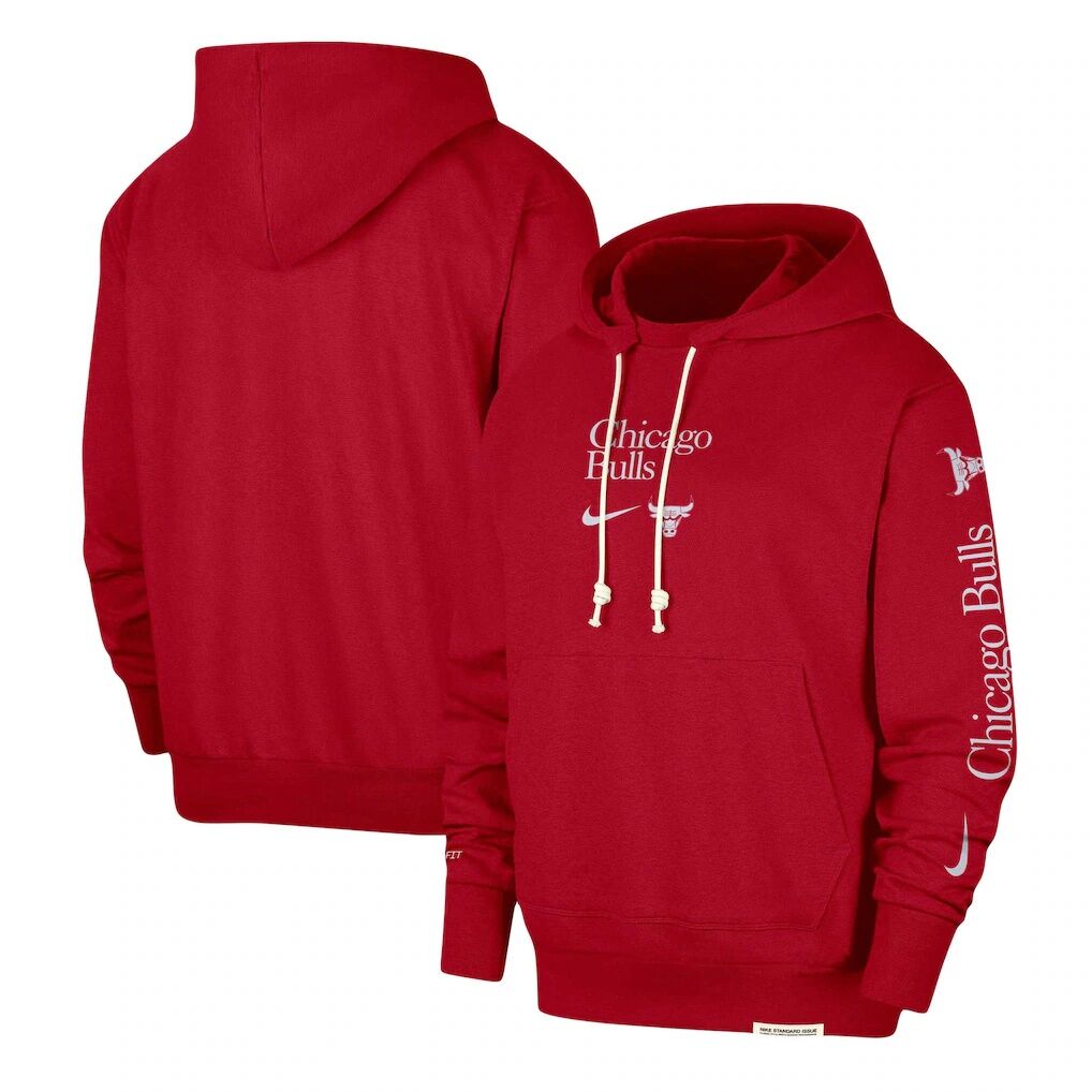 Chicago Bulls Nike Authentic Performance Pullover Hoodie