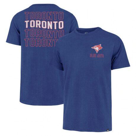 Toronto Blue Jays '47 Hang Back Franklin T-Shirt - - Front View