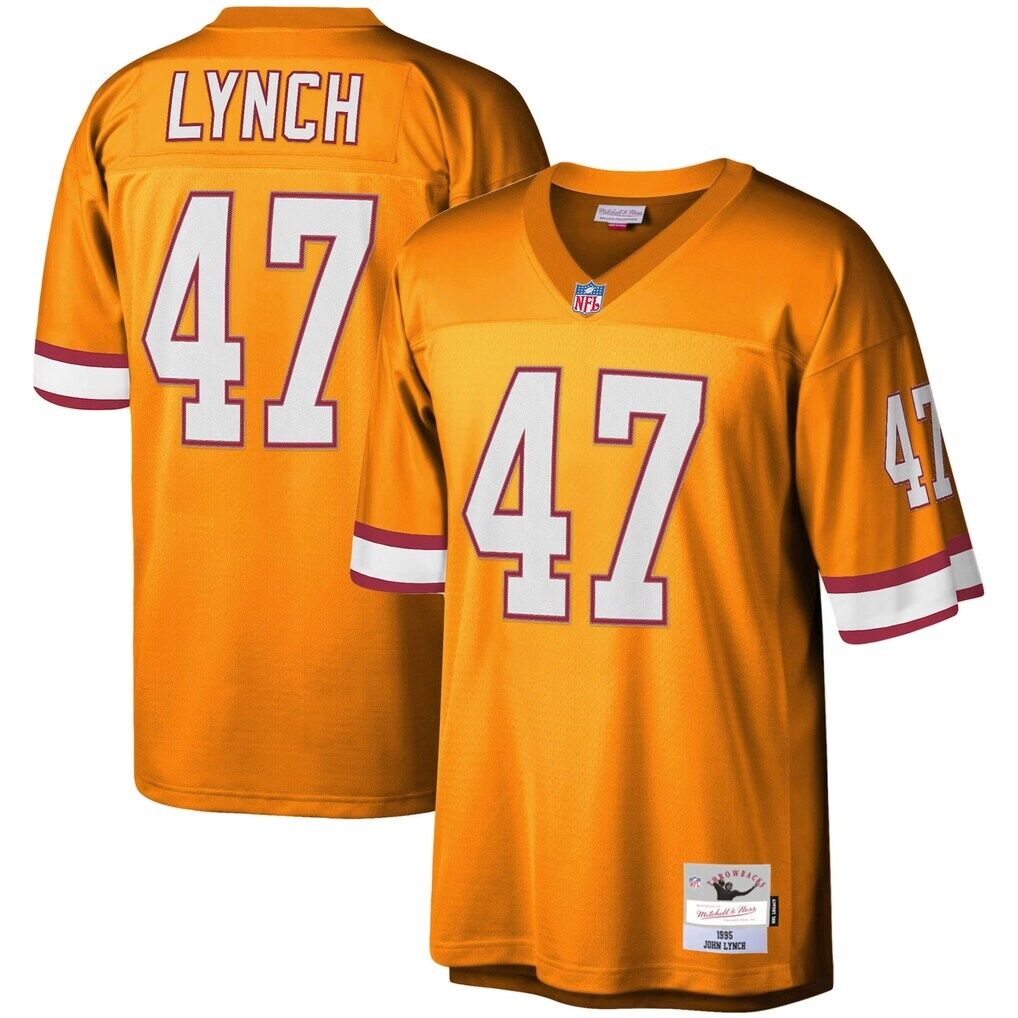 John Lynch Tampa Bay Buccaneers Mitchell & Ness Big & Tall 1995 Legacy Retired Player Jersey
