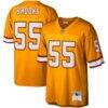 Derrick Brooks Tampa Bay Buccaneers Mitchell & Ness Big & Tall 1995 Legacy Retired Player Jersey - Orange - Front View