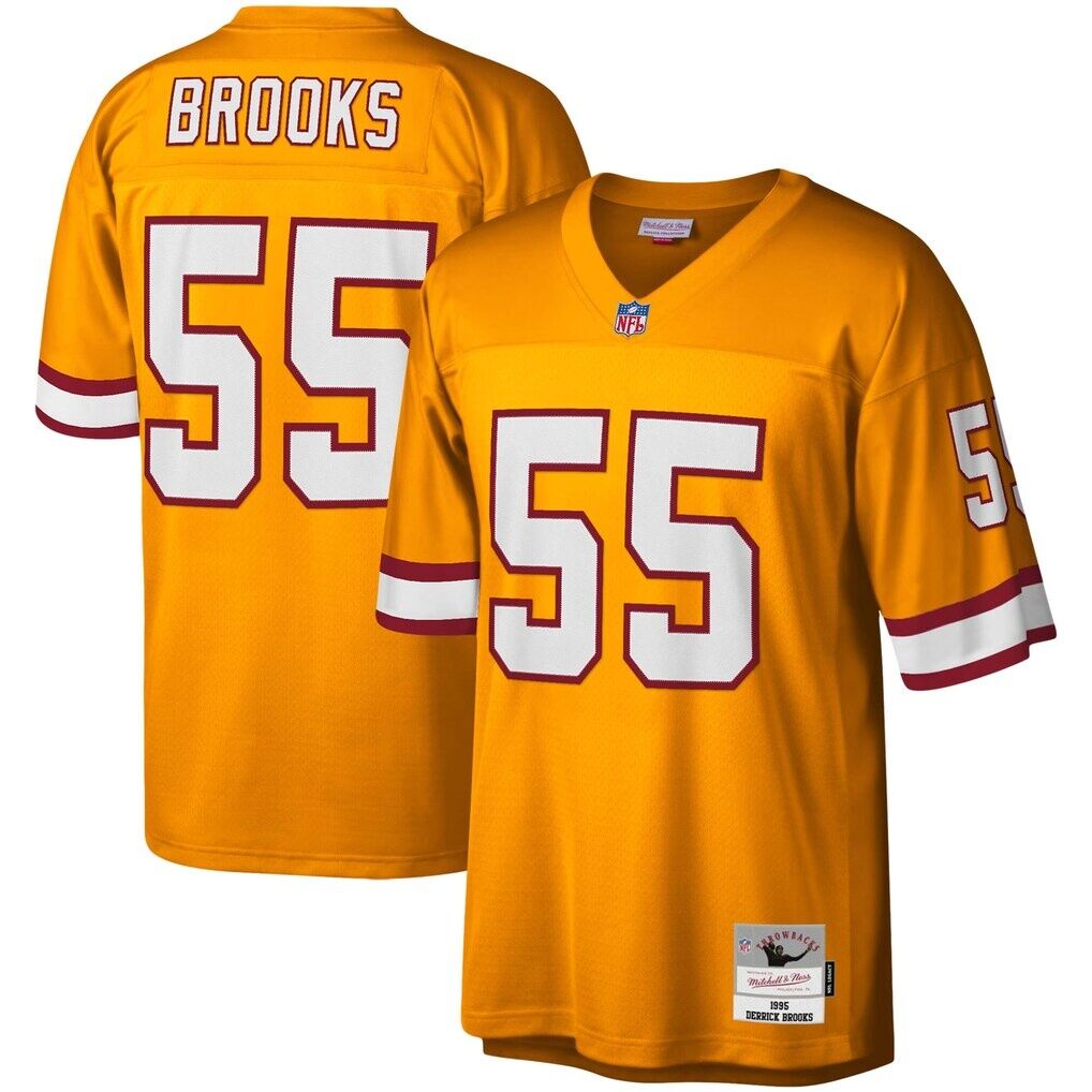 Derrick Brooks Tampa Bay Buccaneers Mitchell & Ness Big & Tall 1995 Legacy Retired Player Jersey