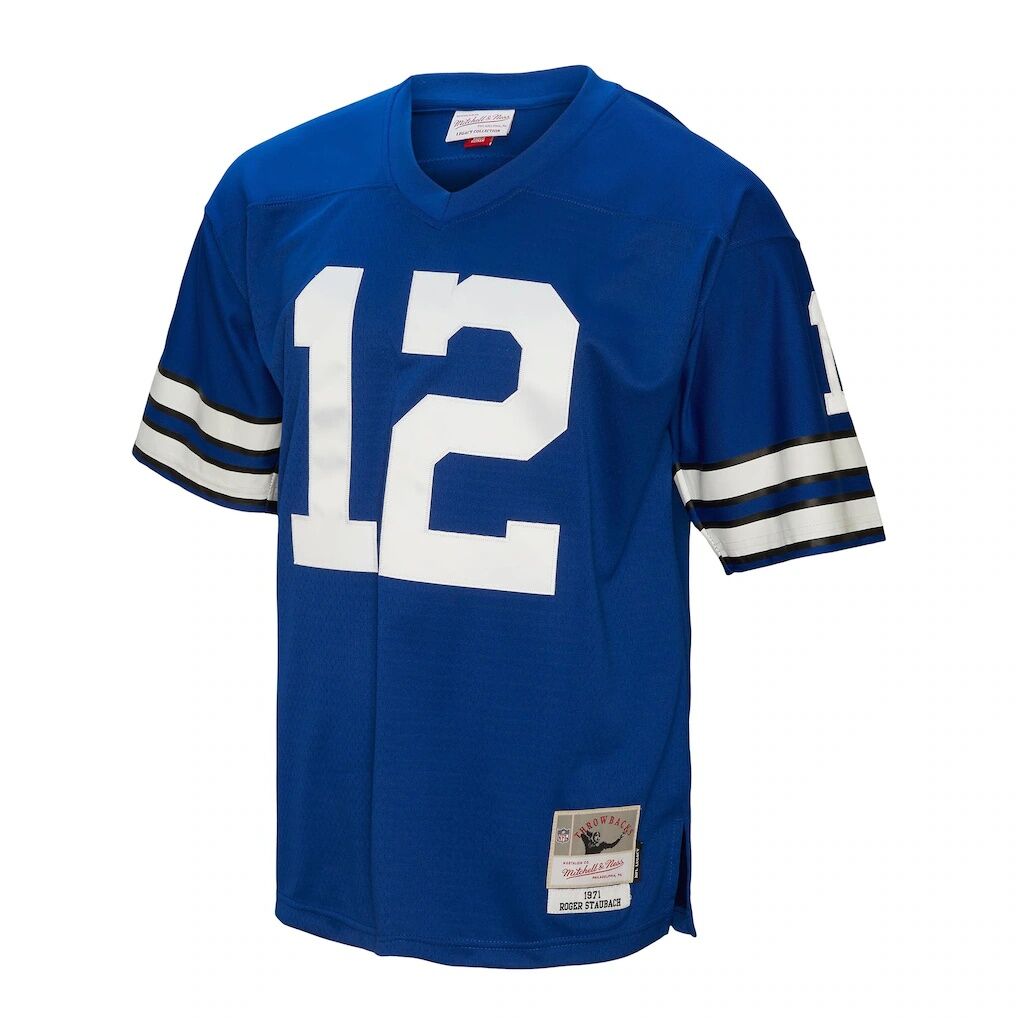 Roger Staubach Dallas Cowboys Mitchell & Ness Big & Tall 1971 Legacy Retired Player Jersey