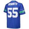 Brian Bosworth Seattle Seahawks Mitchell & Ness Big & Tall 1987 Legacy Retired Player Jersey - - Detail View