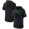 Austin FC Fashion7 Match Raglan Short Sleeve Pullover Hoodie - Black - Front View