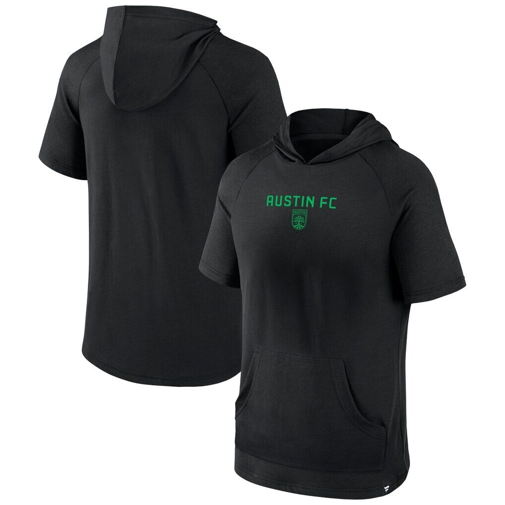 Austin FC Fashion7 Match Raglan Short Sleeve Pullover Hoodie