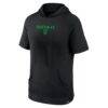 Austin FC Fashion7 Match Raglan Short Sleeve Pullover Hoodie - Black - Side View