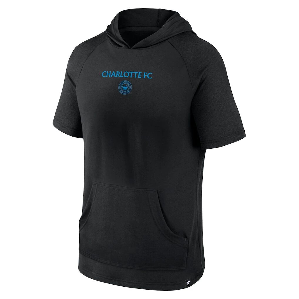 Charlotte FC Fashion7 Match Raglan Short Sleeve Pullover Hoodie