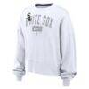 Chicago White Sox Nike Women's Oversized Phoenix Fleece Sweatshirt - White - Side View