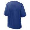 Chicago Cubs Nike Women's Knockout Boxy T-Shirt - - Detail View