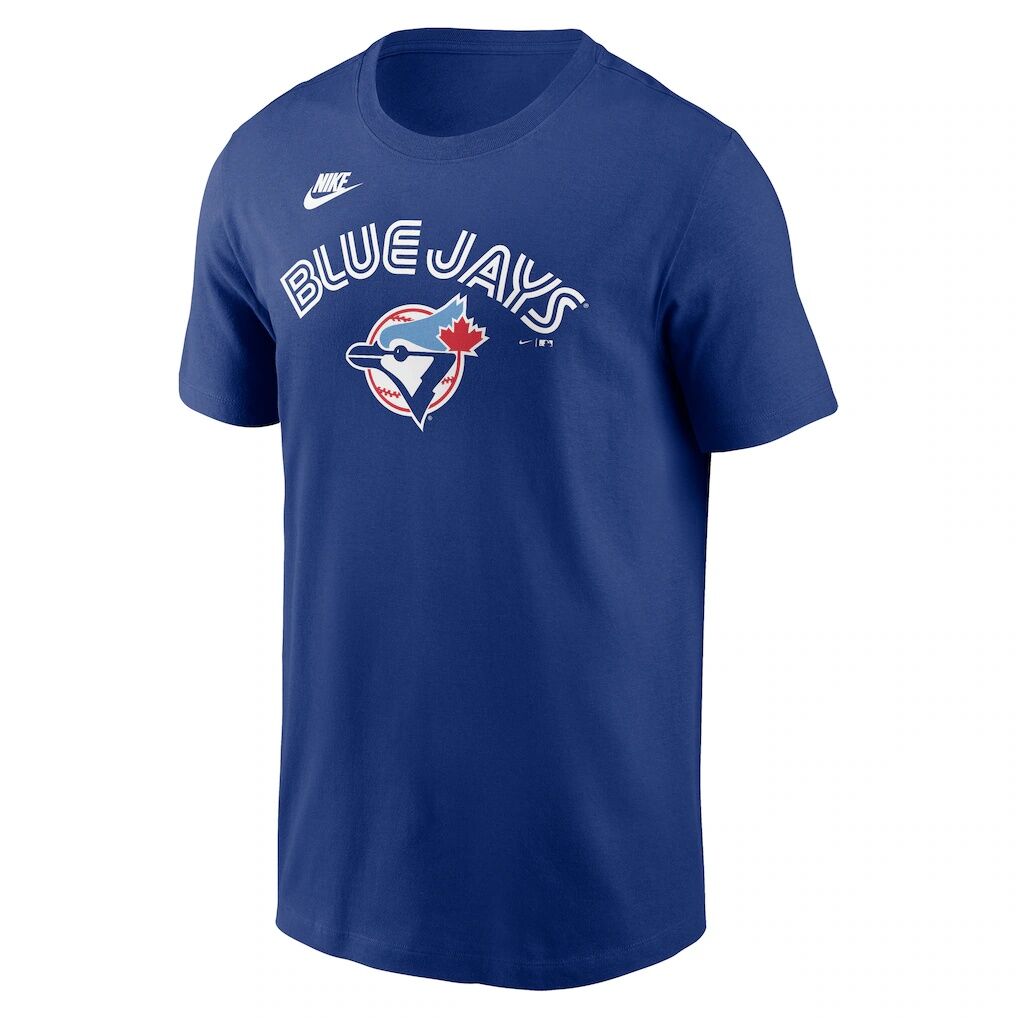 Toronto Blue Jays Nike Cooperstown Collection Wordmark T-Shirt – Royal