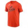 Baltimore Orioles Nike Cooperstown Collection T-Shirt - Orange - Side View
