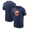 Houston Astros Nike Cooperstown Collection T-Shirt - Navy - Front View