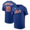 Darryl Strawberry New York Mets Nike Fuse Name & Number T-Shirt - - Front View
