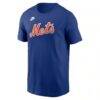Darryl Strawberry New York Mets Nike Fuse Name & Number T-Shirt - - Side View