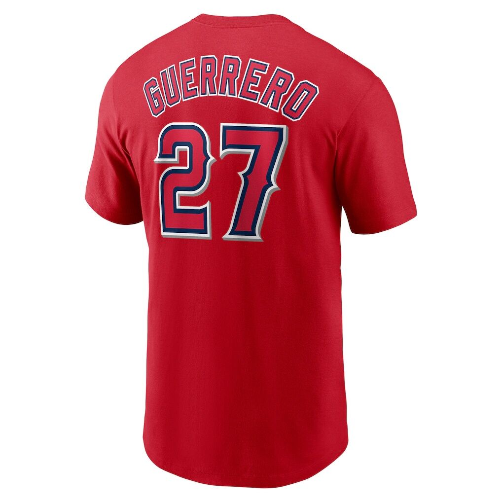 Vladimir Guerrero Los Angeles Angels Nike Fuse Name & Number T-Shirt