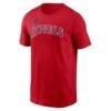 Vladimir Guerrero Los Angeles Angels Nike Fuse Name & Number T-Shirt - Red - Side View