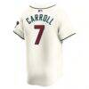 Corbin Carroll Arizona Diamondbacks Nike Home Limited Player Jersey - White - Detail View