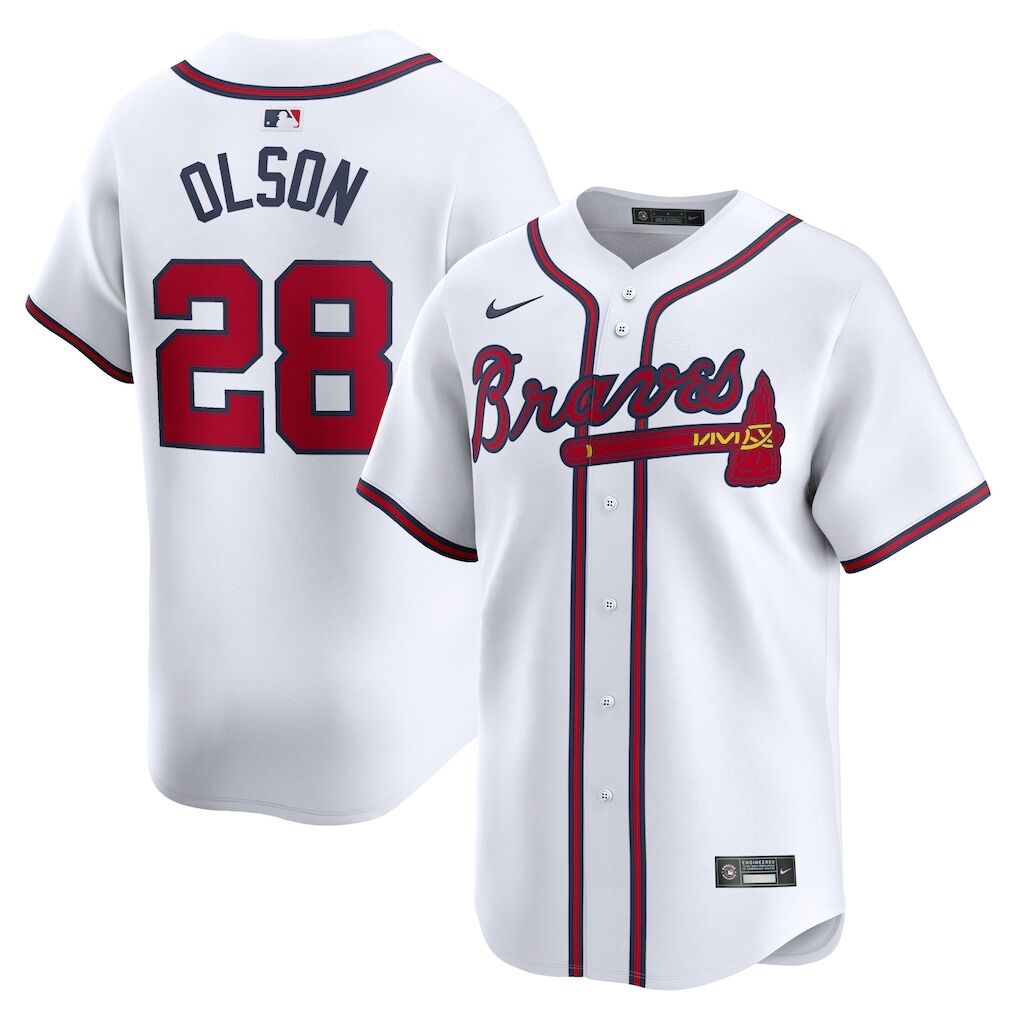Matt Olson Atlanta Braves Nike Home Limited Player Jersey