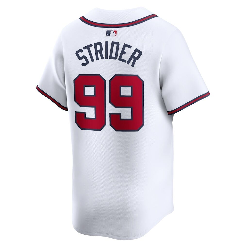 Spencer Strider Atlanta Braves Nike Home Limited Player Jersey