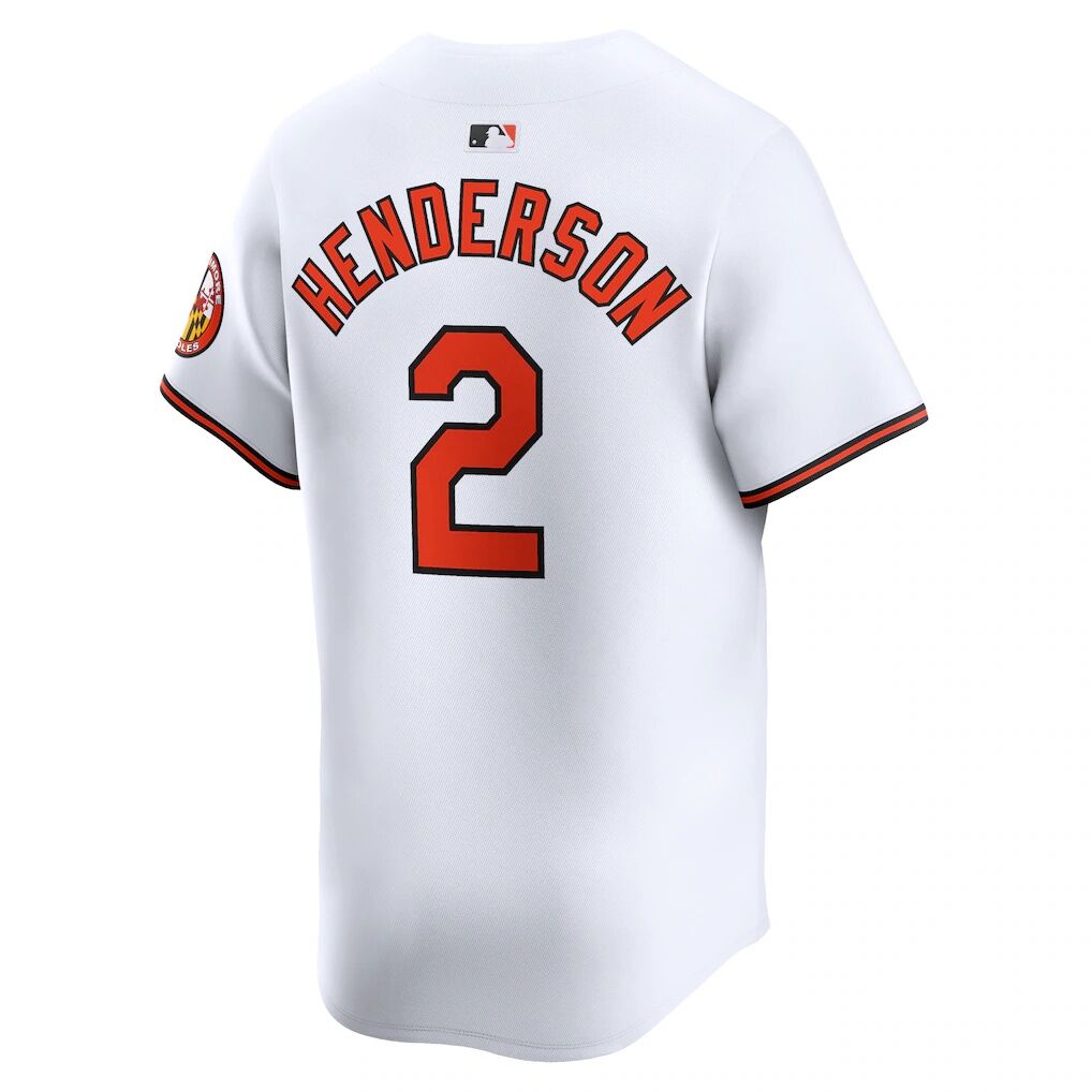 Gunnar Henderson Baltimore Orioles Nike Home Limited Player Jersey