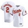 Gunnar Henderson Baltimore Orioles Nike Home Limited Player Jersey - White - Front View