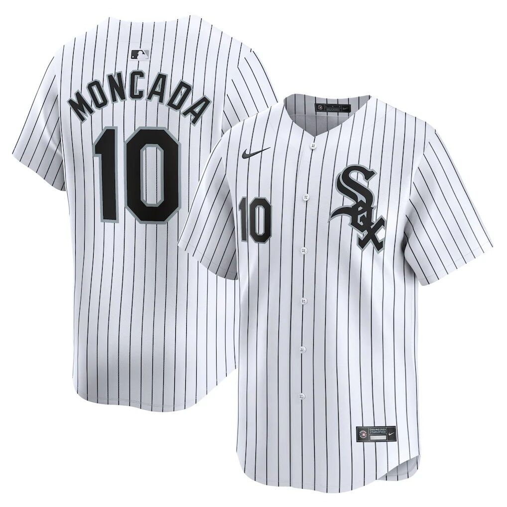 Yoan Moncada Chicago White Sox Nike Home Limited Player Jersey