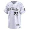 Kris Bryant Colorado Rockies Nike Home Limited Player Jersey - White - Side View