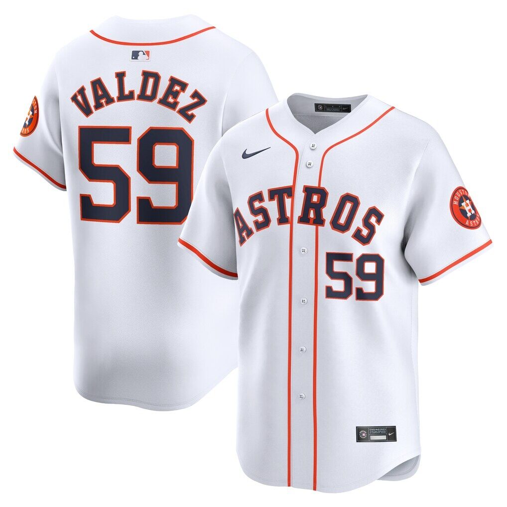 Framber Valdez Houston Astros Nike Home Limited Player Jersey