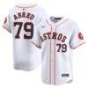 Jose Abreu Houston Astros Nike Home Limited Player Jersey - White - Front View