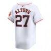Jose Altuve Houston Astros Nike Home Limited Player Jersey - White - Detail View