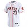 Jose Altuve Houston Astros Nike Home Limited Player Jersey - White - Side View