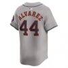 Yordan Alvarez Houston Astros Nike Away Limited Player Jersey - Gray - Detail View