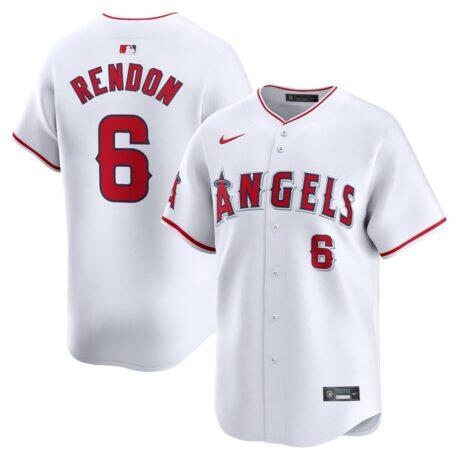Anthony Rendon Los Angeles Angels Nike Home Limited Player Jersey - White - Front View