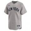 Anthony Volpe New York Yankees Nike Away Limited Player Jersey - Gray - Side View