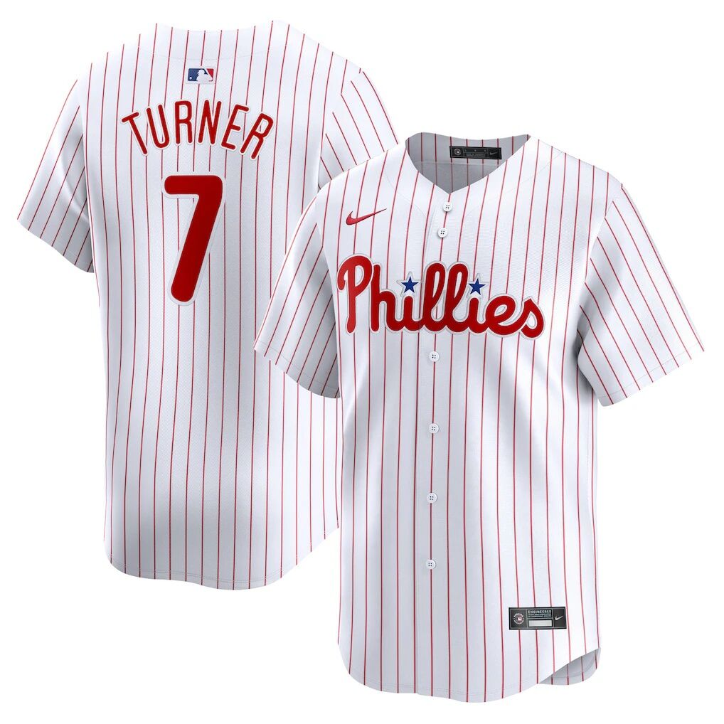 Trea Turner Philadelphia Phillies Nike Home Limited Player Jersey