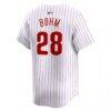 Alec Bohm Philadelphia Phillies Nike Home Limited Player Jersey - White - Detail View