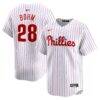 Alec Bohm Philadelphia Phillies Nike Home Limited Player Jersey - White - Front View